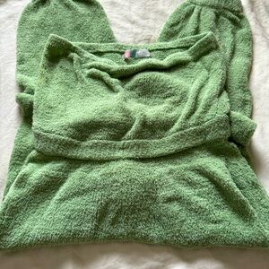 Terry cloth free people strapless jumper with pockets! Women’s size M